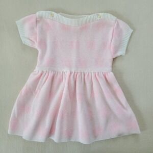 Vintage Butterfly Knit Dress 12-18 months